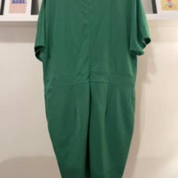 Women's Bodycon Pencil Dress Office Wear to Work Dresses with Pockets - Picture 2 of 5